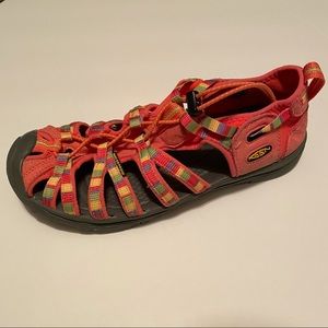 KEEN WHISPER H2 YOUTH GIRLS ORANGE MULTI size: 6